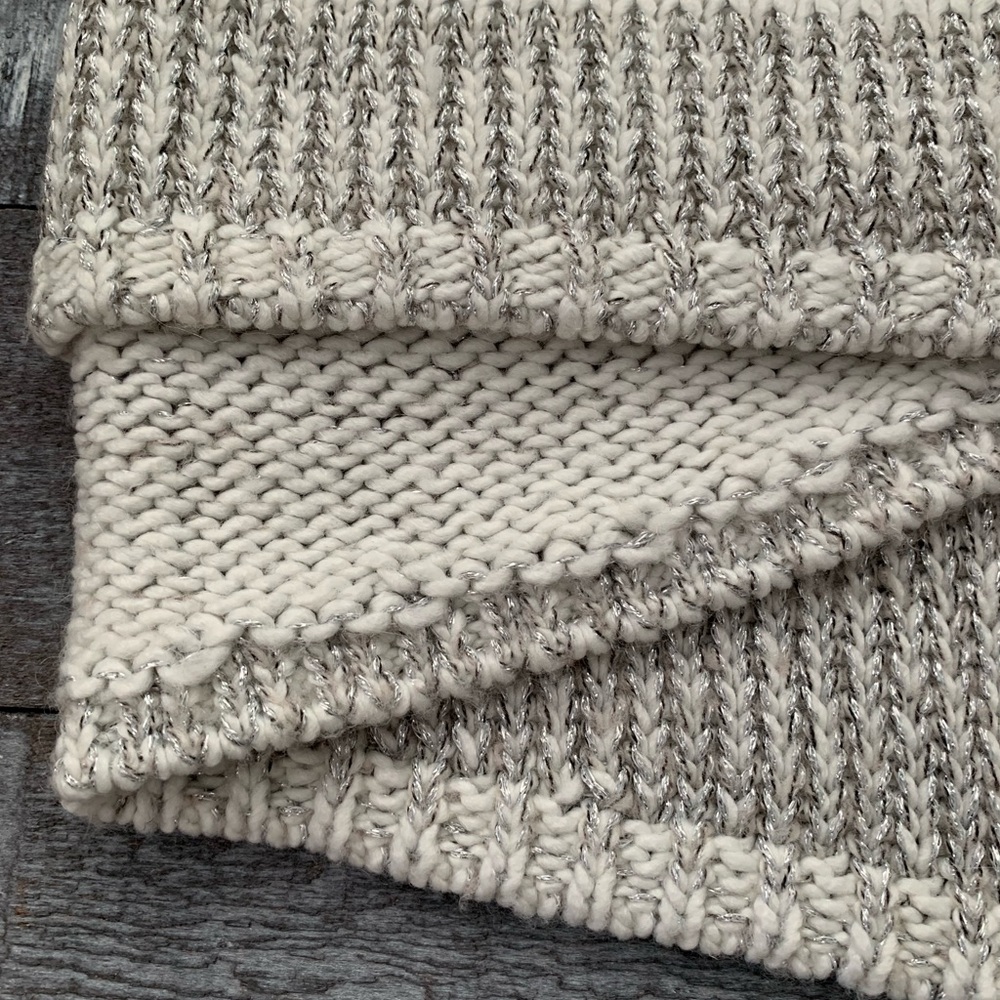 White House Black Market Knitted Poncho - Picture 7 of 15